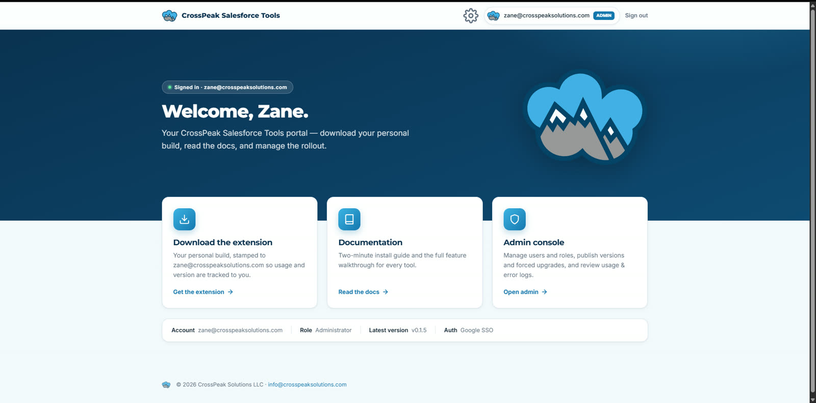 CPS Salesforce Tools in production